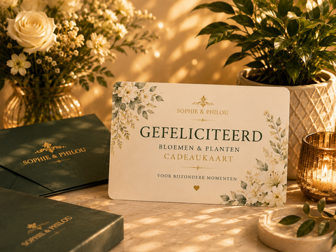 Gefeliciteerd Cadeaukaart