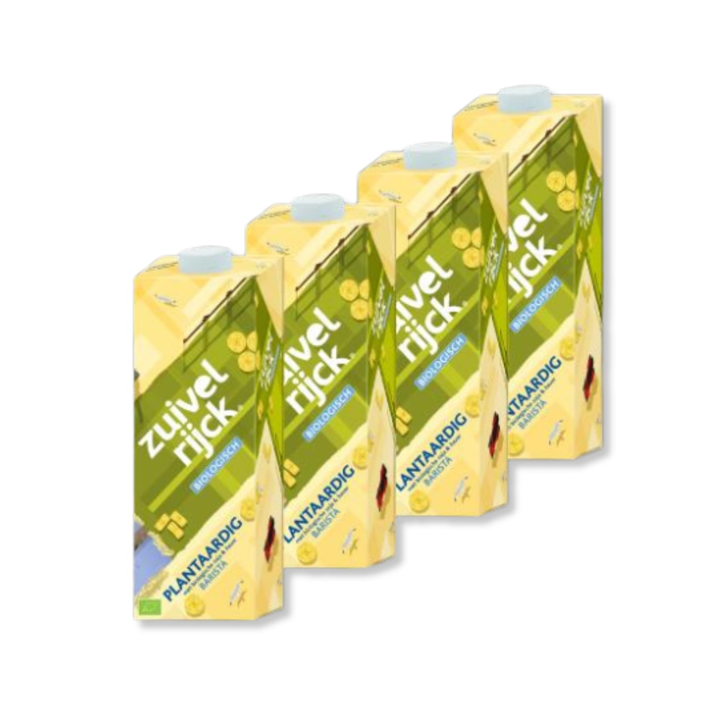 Zuivelrijck Bio-Barista-Haferflocken auf pflanzlicher Basis – 16 x 1 Liter 