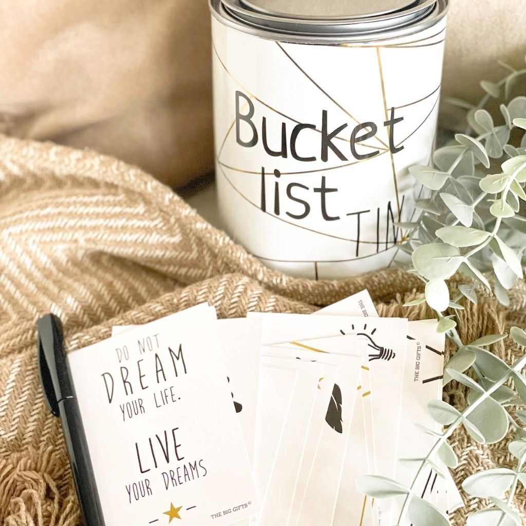 6x Bucketlist Tin