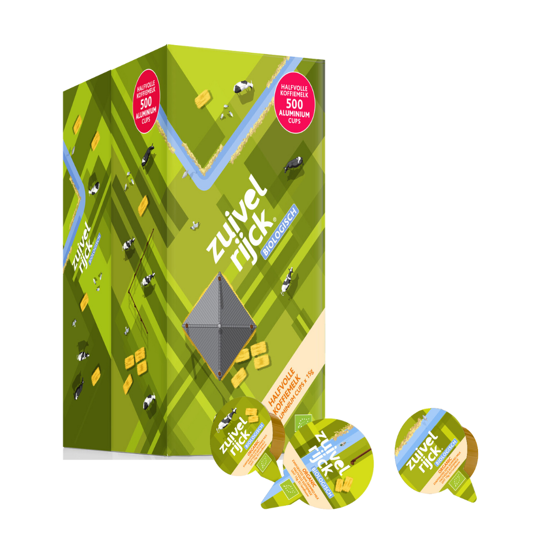 Bio koffiemelk ALU cups 200x 7.5 gram