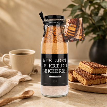 Wie Zoet Is Krijgt Lekkers | DIY Speculaascake Bakmix
