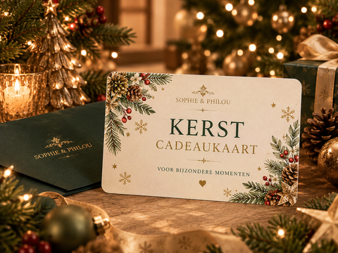 Kerst & Eindejaar Cadeaukaart