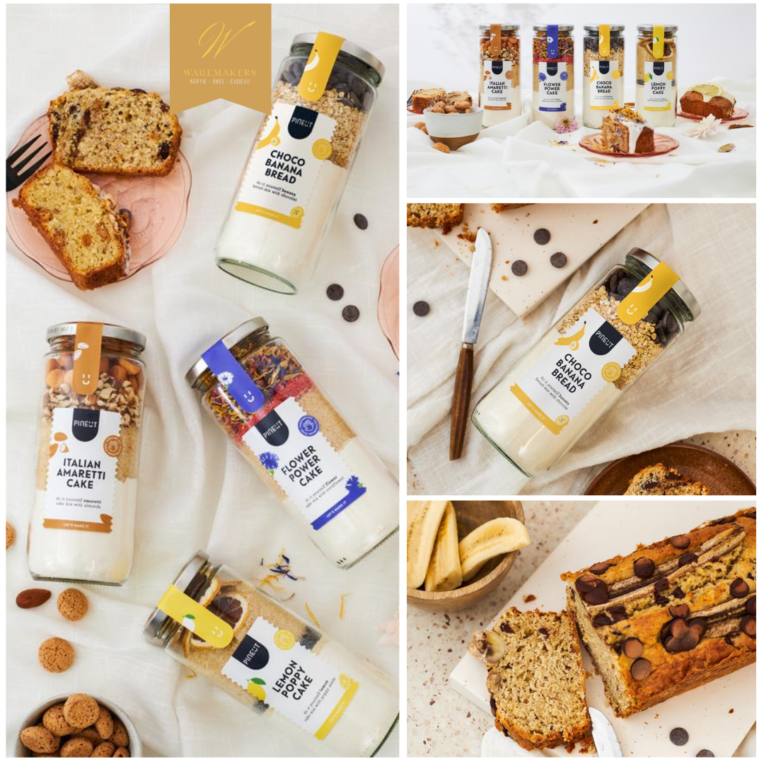 Italian Amaretti cake + Cadeaudoosje