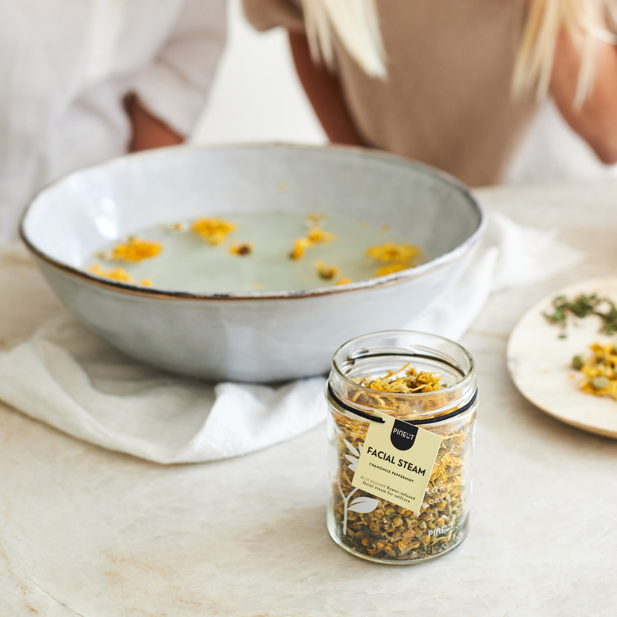 Facial Steam Chamomile Peppermint | productafbeelding 2