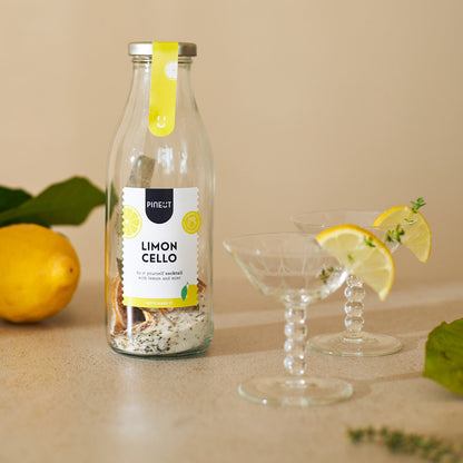 Limoncello maken | DIY Cocktail in fles | BIO | Pineut