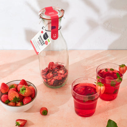 Watertwist Aardbei & Hibiscus BIO