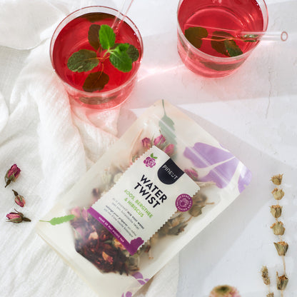 Watertwist Roos, Bergthee & Hibiscus Pouchbag