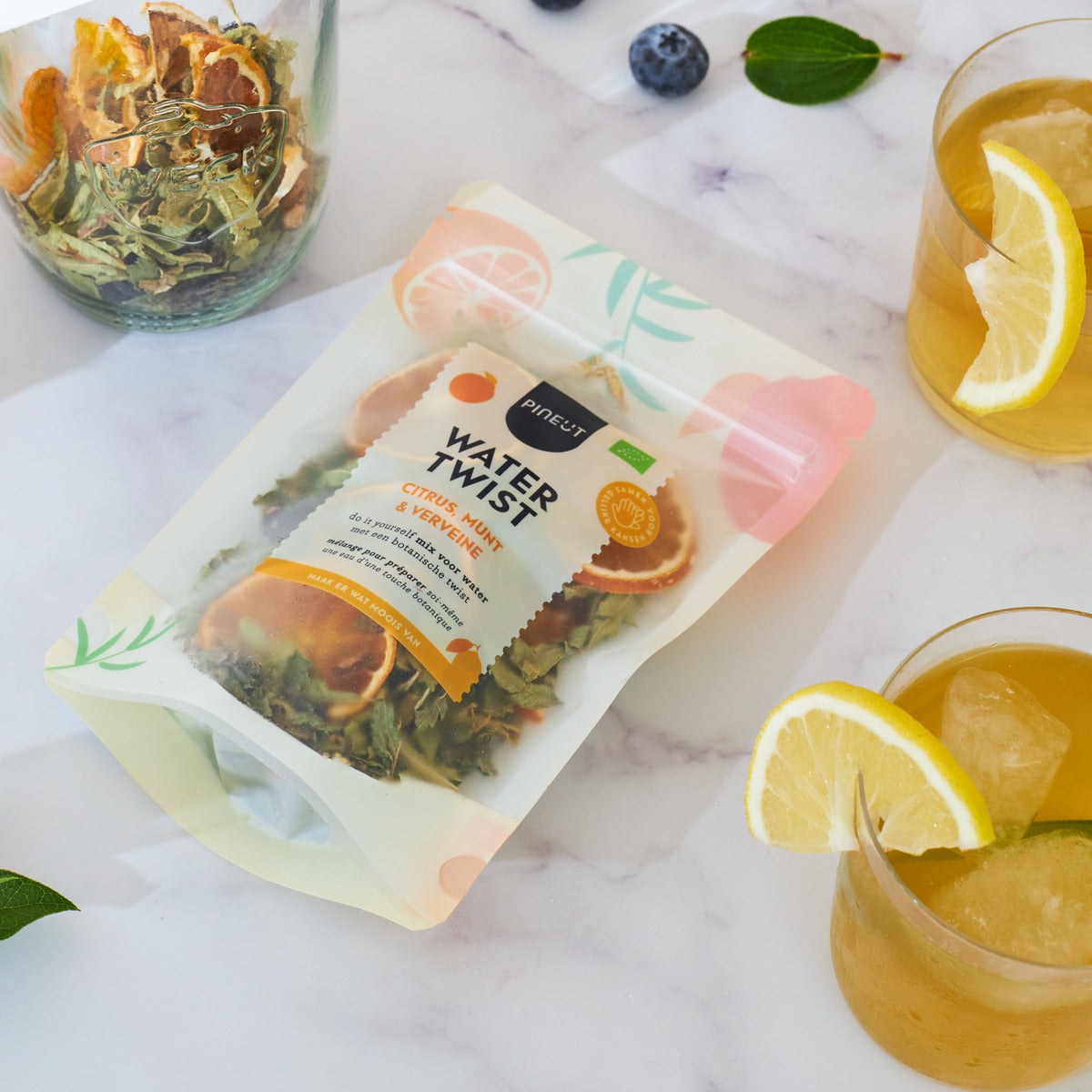 Watertwist Citrus Mint Verbena BIO Pouchbag