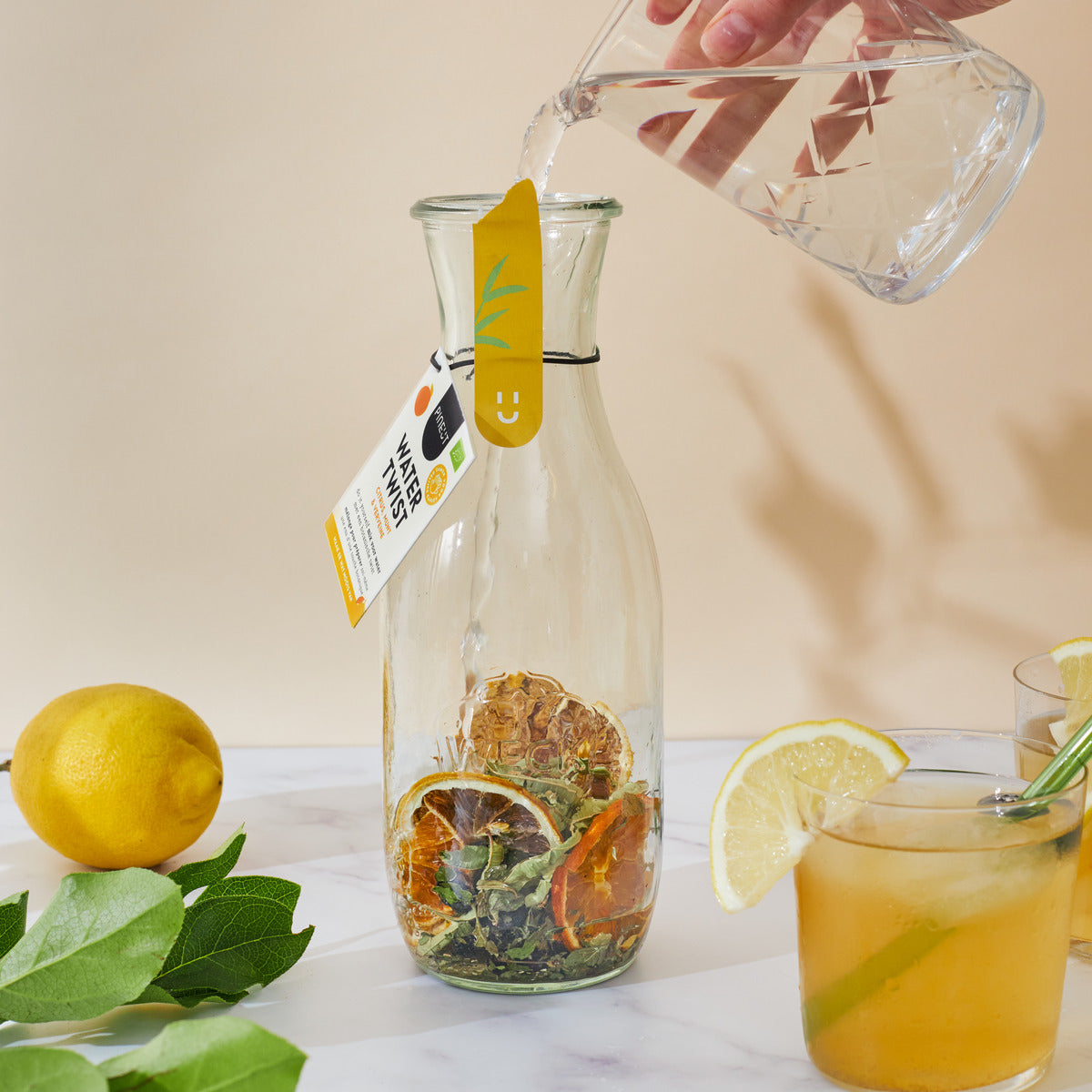 Watertwist Citrus, Munt & Verveine BIO