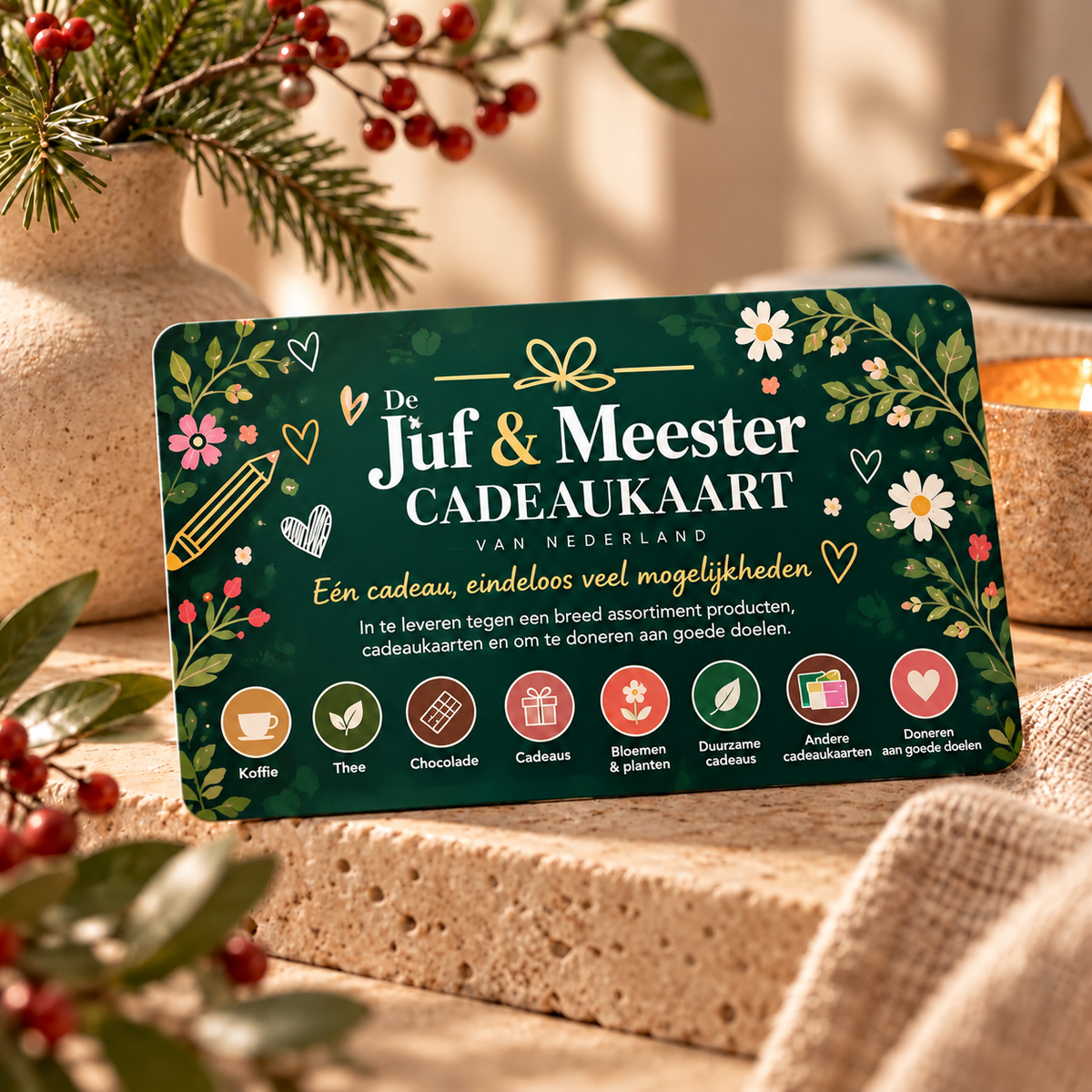 Juf & Meester Wagemakers 1001 Cadeaus Kaart - cadeaukaart productfoto 4