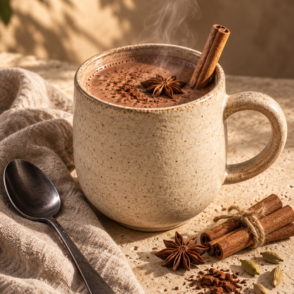 Superfood Chai met 75 Biologische Ingrediënten | Ayurvedische Kruiden, Greens & Mushrooms