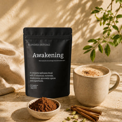 Superfood Chai met 75 Biologische Ingrediënten | Ayurvedische Kruiden, Greens & Mushrooms