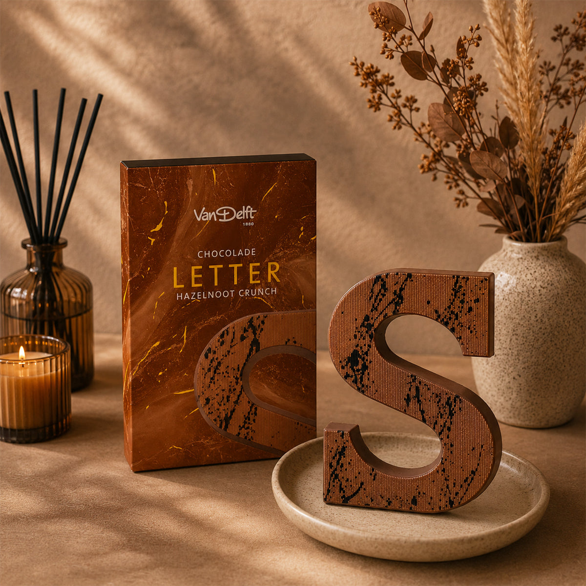 Chocoladeletter Hazelnoot Crunch