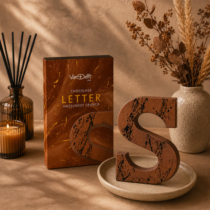 Chocoladeletter Hazelnoot Crunch