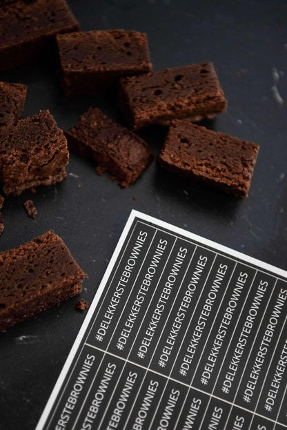 Brownies per post 8 stuks  | 1 smaak