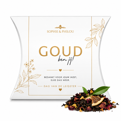Dream Tea bedankcadeau voor juf meester docent of pedagogisch medewerker