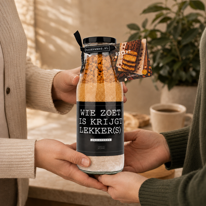 Wie Zoet Is Krijgt Lekkers | DIY Speculaascake Bakmix