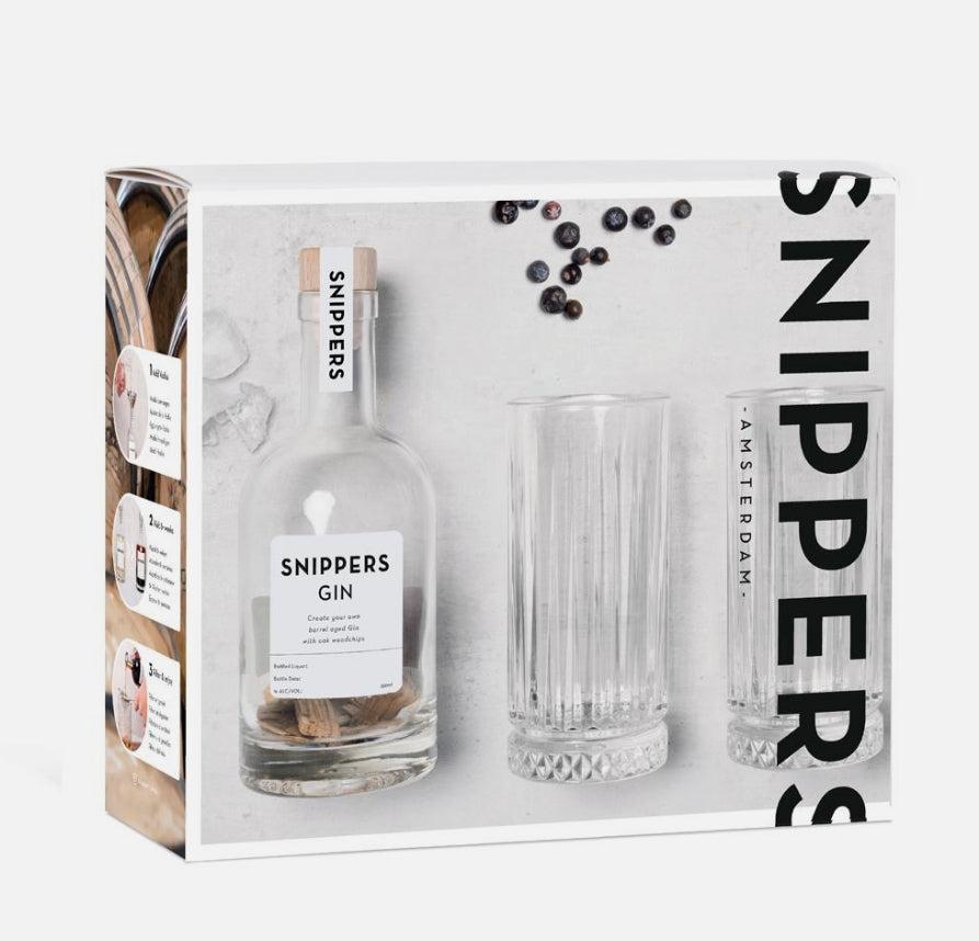 SNIPPERS Original Geschenkpackung Gin 2 Gläser