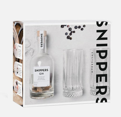 SNIPPERS Original Geschenkpackung Gin 2 Gläser