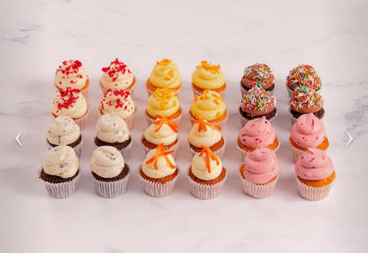 Luxury Assorted Mini Cupcakes (24 pieces)