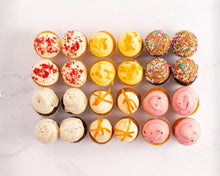 Luxuriöse Mini-Cupcake-Auswahl (24 Stück)