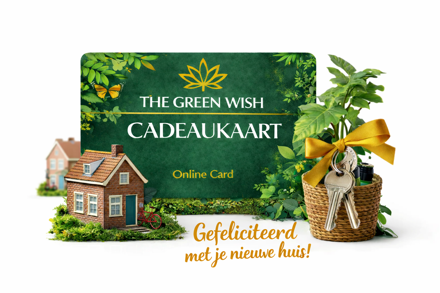 The Green Wish plant Cadeaukaart