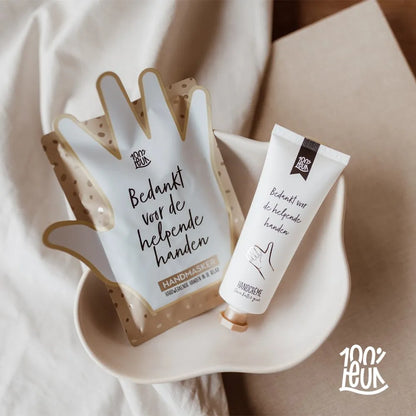 Handmasker – 'Bedankt Voor De Helpende Handen'