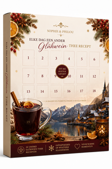 Sophie & Philou Glühwein Thee Adventskalender | 24 Dagen Winterse Thee & Recepten