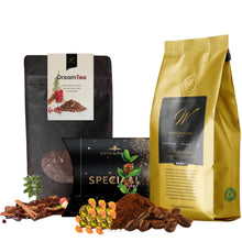 Kaffee-Tee-Toffee-Paket speziell für Sie