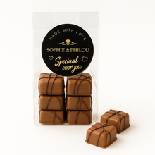 Charlotte Melk Karamel Blokje – Sophie & Philou Luxe Chocolade