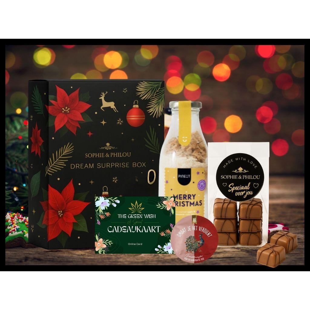 Merry Christmas Cake Cadeaupakket – Feestelijk, smaakvol en duurzaam