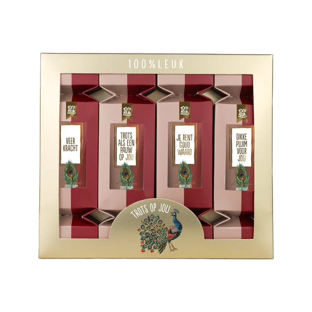 Kerstcadeaupakket Trots op jou Vrolijk & Vegan Geschenk