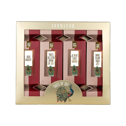 Kerstcadeaupakket Trots op jou Vrolijk & Vegan Geschenk