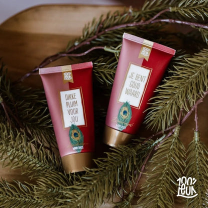 Kerstcadeaupakket Trots op jou Vrolijk & Vegan Geschenk