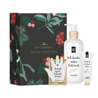Kerstcadeaupakket Handverzorging – Sophie & Philou Merry Christmas