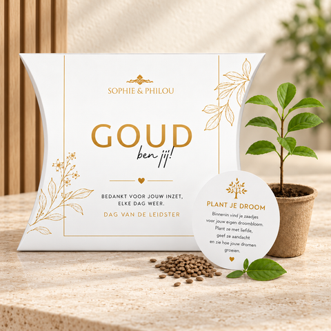 Plant je Droom Een betekenisvol cadeau voor de Dag van de Leraar, leidster en zorg