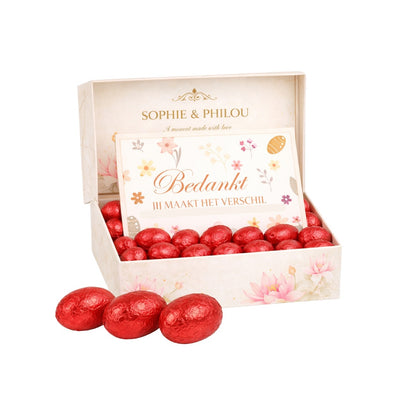 Sophie & Philou Little Easter Delights Luxe Paaseitjes Pure Red