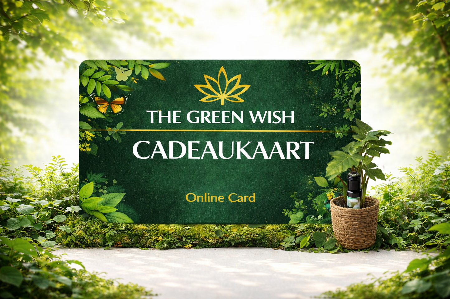 The Green Wish plant Cadeaukaart