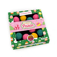 Chocolate truffles – Easter edition – HappyEaster (12 pieces)