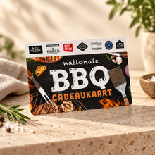 BBQ cadeaukaart voor vlees en vis