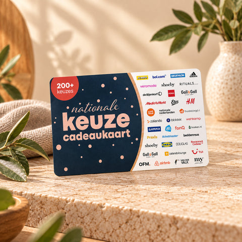 Alles-in-1 Keuze Cadeaukaart Color