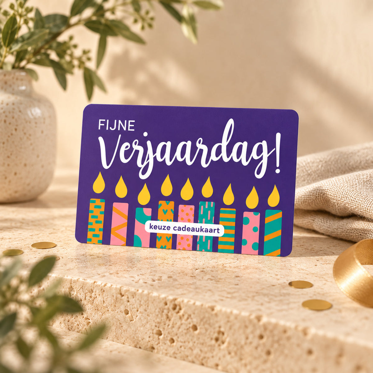 Verjaardag Keuze Cadeaukaart