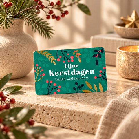 Fijne Kerstdagen Keuze Cadeaukaart