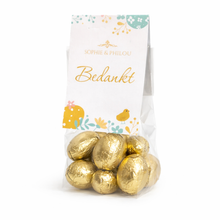 Sophie & Philou Bedankt Chocolade Paaseitjes