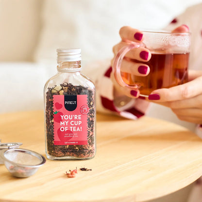 Du bist genau mein Geschmack! | Teemischung Earl Grey mit Erdbeeren