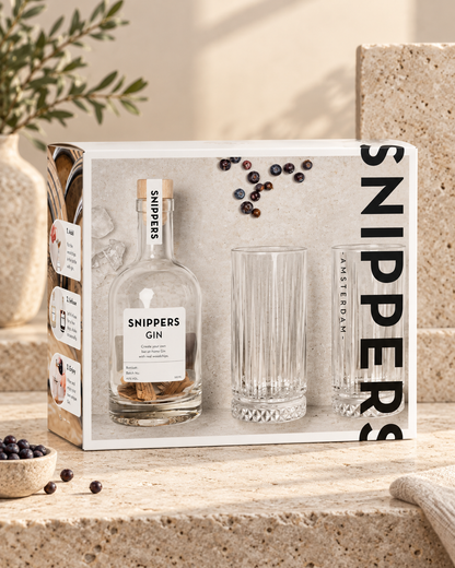 SNIPPERS Orgineel GIFT PACK GIN 2 Glazen
