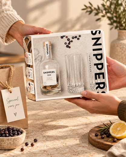 SNIPPERS Orgineel GIFT PACK GIN 2 Glazen