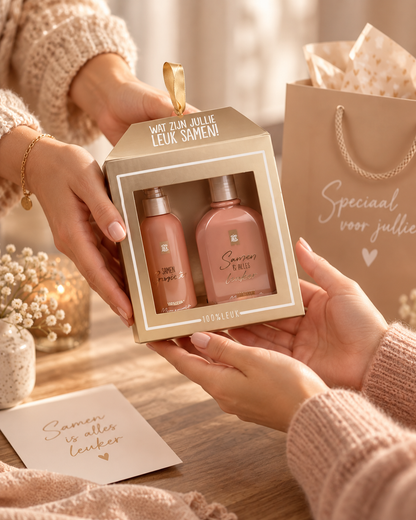 Cadeauset Leuk – Wat zijn jullie leuk samen