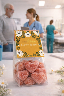 Sophie & Philou Dag van de Zorg Hartjes Snoep Klein Bedankje voor Zorgmedewerkers