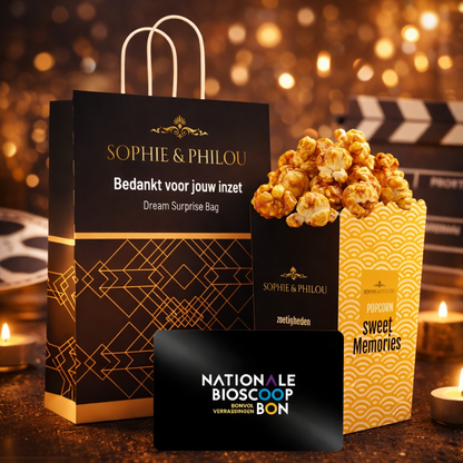 Dream Movie surprise Bag Bedankt voor jouw inzet